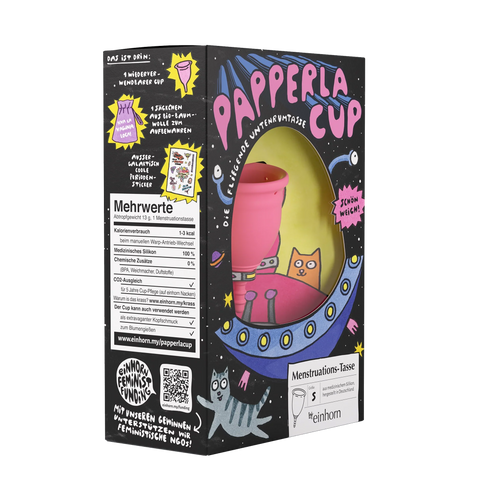 Menstruationstasse Papperlacup Gr. S